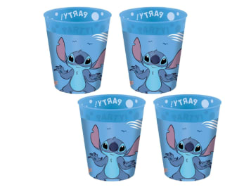 Gobelets stitch and angel en plastique à 5,49€