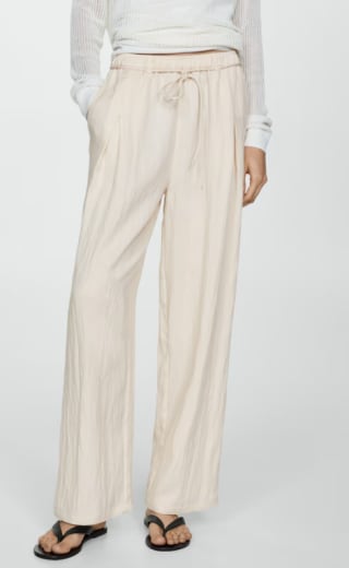 Pantalón lyocell recto para Mujer por 9.99€