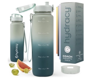 Botella de agua Hydracy 1 L con marcador de tiempo por 6,99€