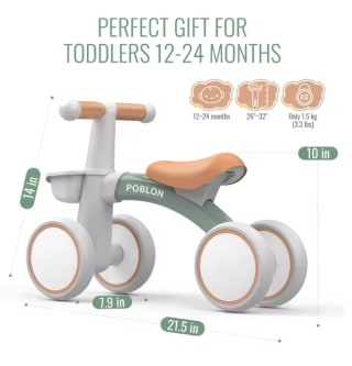 Bicicleta de Equilibrio para Bebé por 15,20€