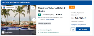 Flamingo Vallarta Hotel & Marina desde $1,166 MXN en Best Day