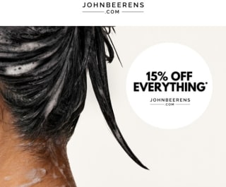 15% korting op bijna alles bij John Beerens