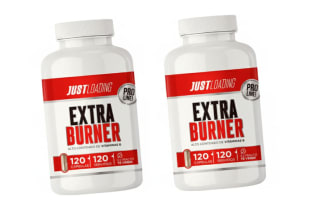 2 Botes de Just Loading Extra Burner 120 cápsulas Termogénico con CLA y Vit B a 17.9€