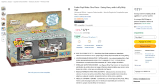 Funko Pop! Rides: One Piece - Going Merry with Luffy Bitty Pop! por $172 en Amazon