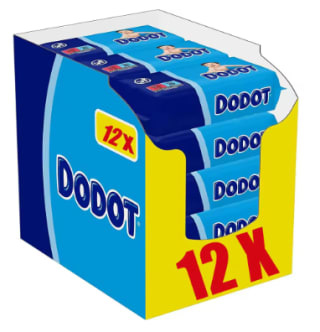Dodot Toallitas para Bebé, 624 Toallitas, 12 Paquetes (12x52) por 12.04€