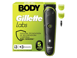 Afeitadora corporal Gillette Labs i3 Body + Intimate por 29.90€