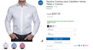 Camisa Nautica Algodón por $297 | Costco