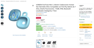 UGREEN FineTrack Mini 2 (Ed. Honkai: Star Rail, solo iOS) por $298 en Amazon