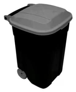 Bote de basura Plastic Trends Tacho con ruedas 135 L por $659 en Walmart