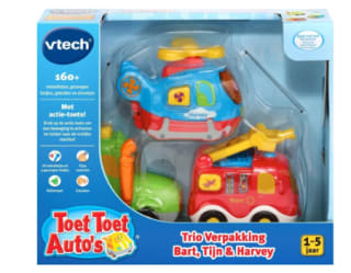 VTech Toet Toet auto's Bart Tijn & Harvey voor €14,99 bij Dreamland