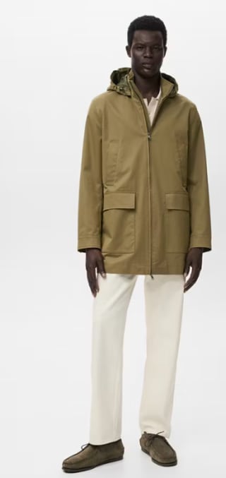 Parka con Capucha para Hombre por 29.99€