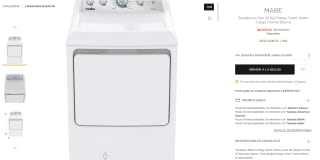Secadora a Gas 22 Kg Mabe Carga Frontal por $8,976 | El Palacio de Hierro