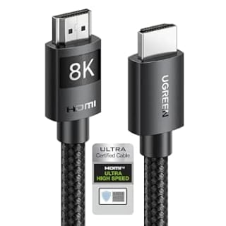 UGREEN Cable HDMI 2.1 Certificado 10K 8K 60Hz 4K 120Hz 48Gbps 2 metros por 7,11€