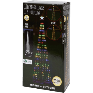 Led-kerstboom (230 cm) voor €19,95