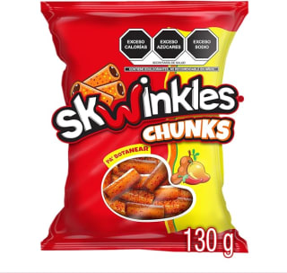 Skwinkles Chunks Dulce Enchilado Mango Tamarindo 130g por $38 | Amazon