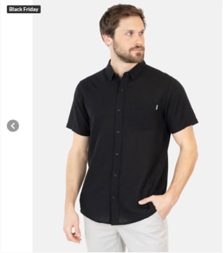 Camisa MC Kairu Negro Hombre Maui And Sons con un 33% de descuento