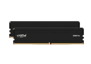 Kit Mémoire Crucial RAM DDR5 Pro, 32GB à 333,69€
