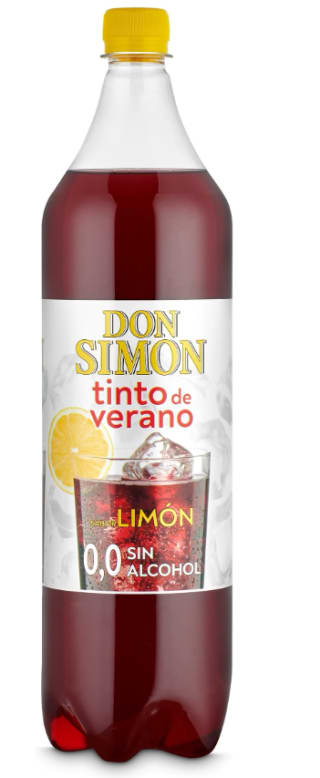 Don Simón Tinto de Verano sin Alcohol, 1500ml por 1.29€