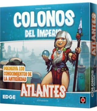 Juego de mesa Colonos del Imperio Atlantes por 4€