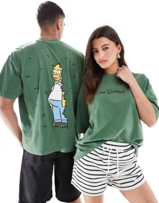 Camiseta Homer en arbusto de Los Simpson﻿ por 18.40€