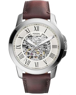 Fossil Grant Reloj mecánico automático de acero inoxidable hombre por 120€