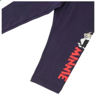 Conjunto Niña Minnie Mouse Polerón - Calza $9.290 disponible en Dimarsa, Chile