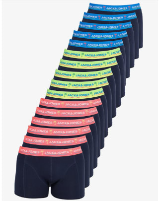 Pck de 16 Boxers noirs Jack & Jones à 48€ seulement