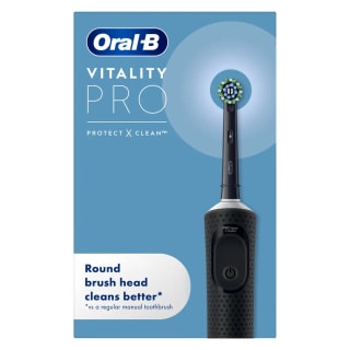 Oral‑B Vitality Pro Electric Toothbrush, 3 Modes, Round Brush Head, 4×30s Timer, Bla