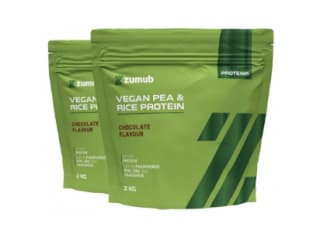 Veganistisch Eiwit (Erwten & Rijst) 4 kg (2x 2 kg) voor €38,48 bij Zumub