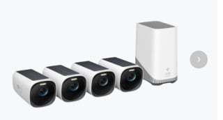 Eufycam 3 - 4+1 kit (4K+Solar) voor €369,99 dmv code