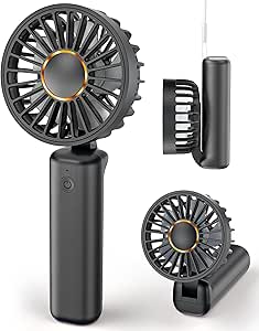 Hssio Portable Handheld Fan 2 Pack for £8.99