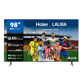TV Haier QLED H98S900UX 98″ 4K Ultra HD Dolby Atmos Google TV por 1.274.15€