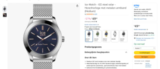 Ice-Watch Solar Power voor €49
