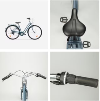 Vélo de ville ELOPS 120 à 259,99€
