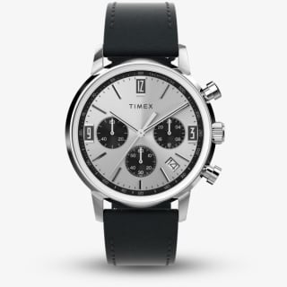 Timex Mens Marlin Chronograph Leather Strap Watch TW2W10300 - w/Code