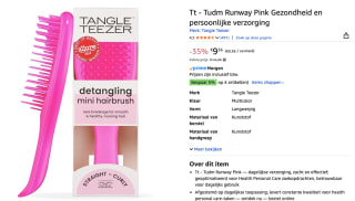 Tangle Teezer Ultimate Wet Detangler Mini voor €9,36 bij Amazon