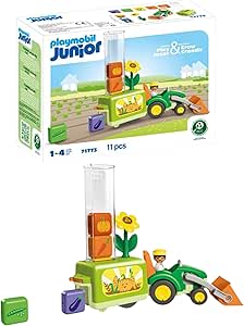 PLAYMOBIL | JUNIOR | Tractor met leuke plantenbak voor €29,99 bij Amazon