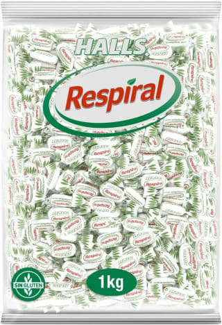 2 kg Caramelos de eucalipto y mentol Respiral por 13,11€