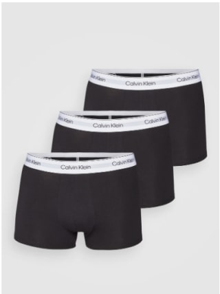 Calvin Klein Underwear - TRUNK 3 PACK MODERN COTTON STRETCH à 25€