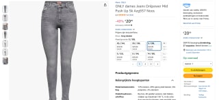 ONLY ONLPOWER Mid Push Up voor €20,99