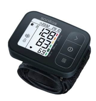 Sanitas polsbloeddrukmeter voor €7,99 bij de Lidl