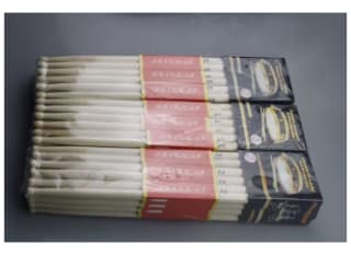 12 paar esdoorn drumsticks voor €23,92 dmv code bij Aliexpress