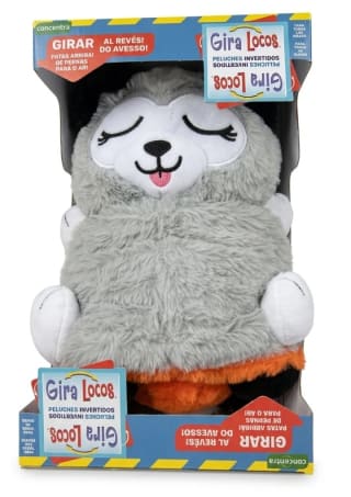 Peluche reversible 2 en 1 Lobo y Zorro por 3.99€.