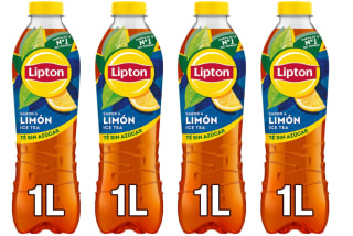 4 x 1L de LIPTON Zero Bebida de té al limón con extracto de stevia por 3.27€