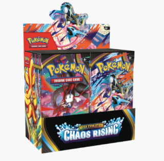 Pokémon Mega Evolutions Chaos Rising Booster Box voor €229,95