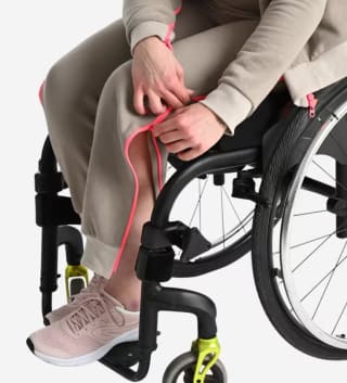 Pantalón Jogger Mujer Beis Cremallera Fácil de Poner por 14,99€