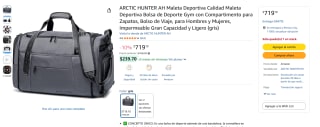 Maleta Deportiva ARCTIC HUNTER AH 35L por $719 | Amazon