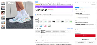 Zapatillas Xtep 2000km 5.0 para hombre por $986 en AliExpress