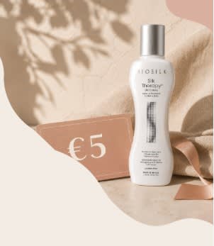 €5 korting bij besteding €50 + Gratis Biosilk Therapy bij besteding €80 bij Haarshop