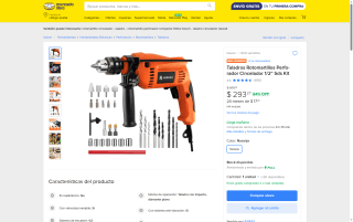 Taladros Rotomartillos Perforador por $293 | Mercado Libre